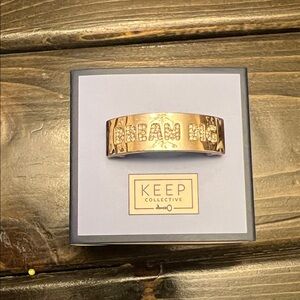 KEEP Collective Silver Pace 'Dream Big' Focal Charm